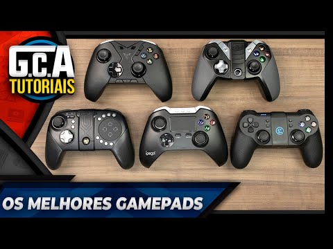 ESSES SÃO OS MELHORES! 🎮 TOP 5 controles Bluetooth BONS pra CELULAR PS3 e PC! (Android/iOS)