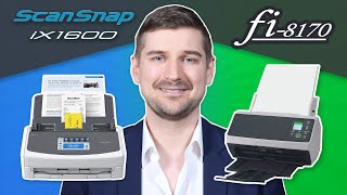 ✅ ScanSnap iX1600 vs. ✅ fi-8170 - Desktop Scanner Comparison