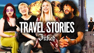 'I Hope They Don't See This!' Wild Tattoo Travel Stories | Tattoo Artists React