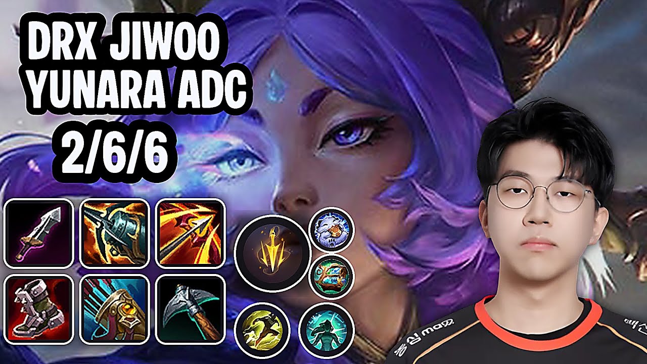 DRX Jiwoo Yunara Adc SoloQ Replay 20251222