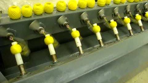 10 heads PP baler twine ball making machine