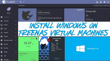 FreeNAS 11.2 - How to Create Virtual Machine and Install Windows 10 on #FreeNAS 11.2R