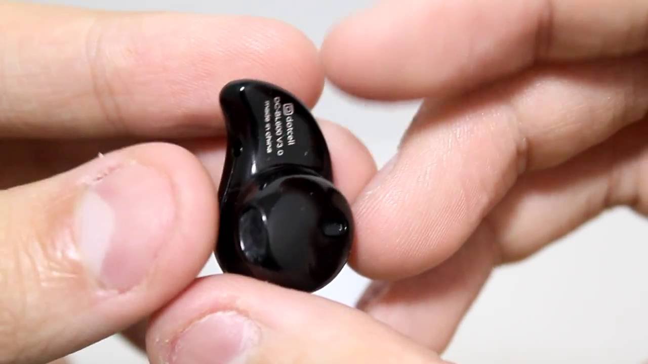 Mini fone bluetooth - L1082P - YouTube