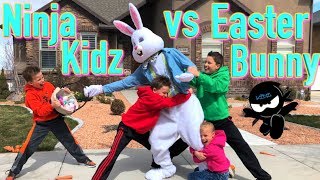 Ninja Kidz catch The Easter Bunny!