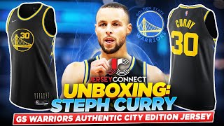 UNBOXING: Steph Curry City Edition Authentic Jersey, Golden State Warriors  Jersey