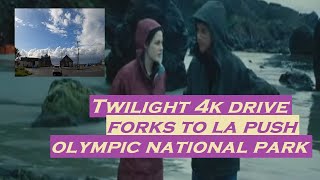 Twilight 4k Drive | Forks to La Push | Olympic National Park | Washington