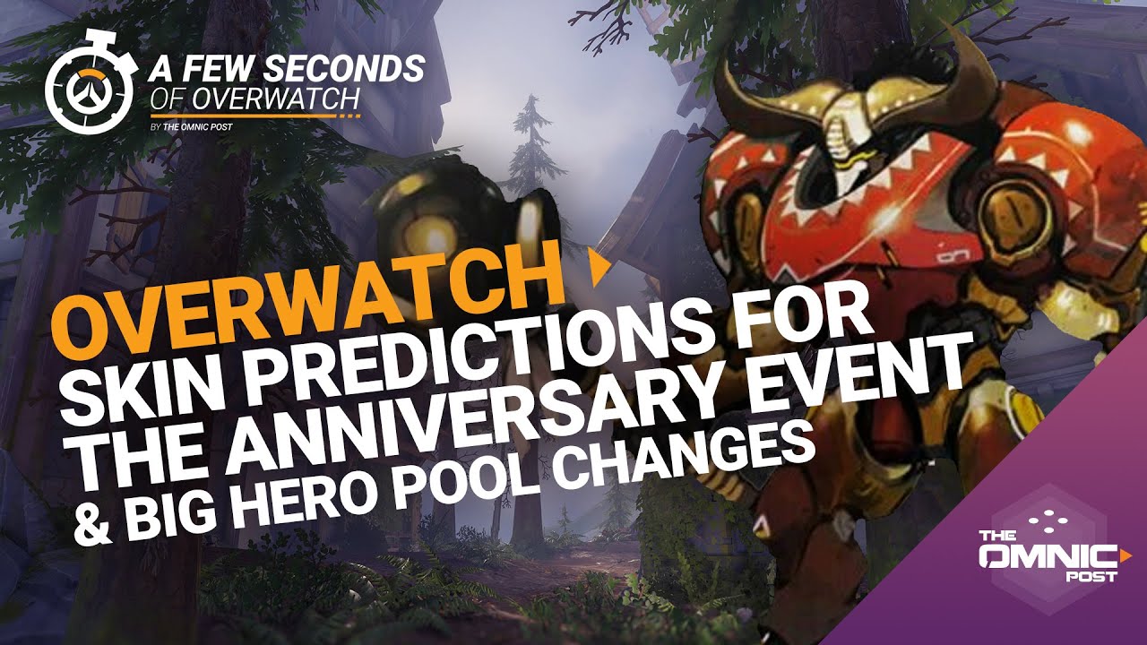 A few seconds of Overwatch: Skin predictions for the anniversary event