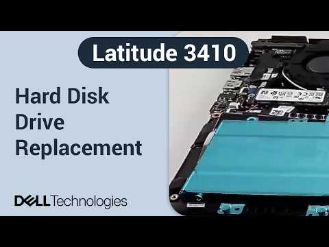 Dell Latitude 14 3410 | How to replace the hard disk drive (HDD)