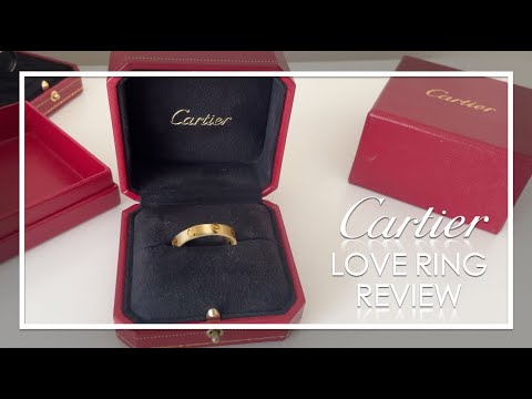 ONE YEAR REVIEW AND WEAR AND TEAR OF THE CARTIER LOVE RING!  is