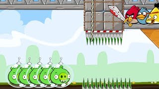CRUSH BAD PIGGIES! Angry Birds Revenge Squashing All Bad Pigs! screenshot 3