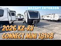 Hot NEW Couples Camper-2026 KZ-RV Connect Mini 181RB | Veurinks RV Center | Grand Rapids, Mi Dealer