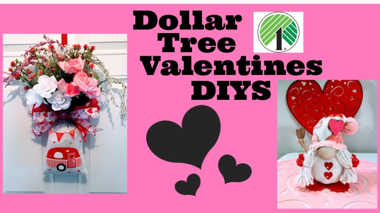 💖 2 EASY DIY DOLLAR TREE VALENTINES DAY DECOR CRAFTS 2021 💖 - YouTube