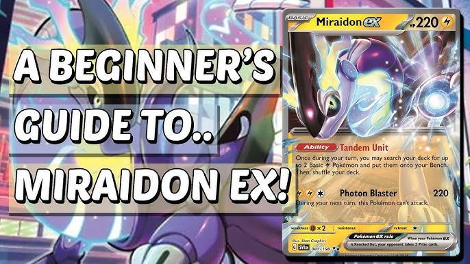 Pokemon TCG Miraidon ex / Raichu Deck – Steelix Trading