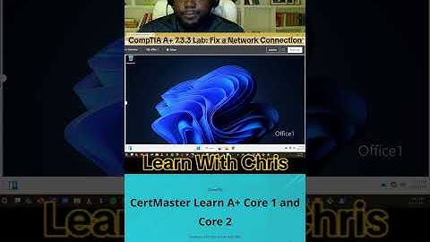 🖥️ CompTIA A+ Lab 7.3.3 — Fix a Network Connection
