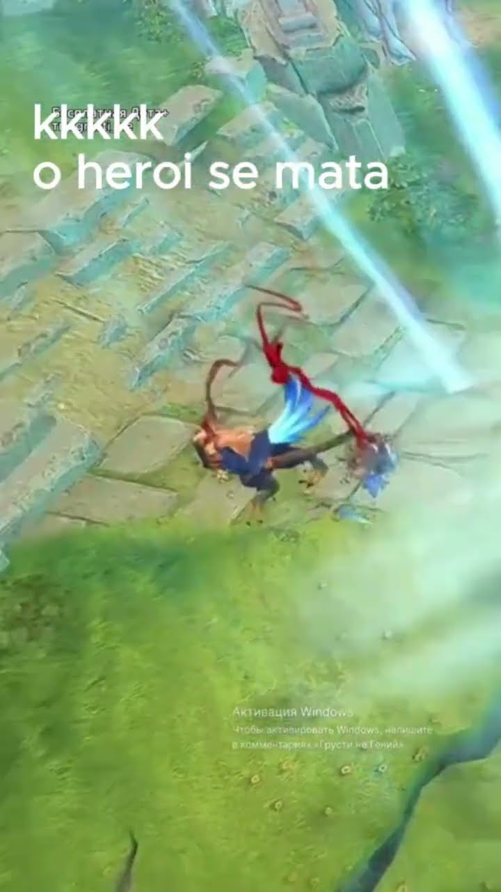 Heroi doente do crl kkkkkkk
