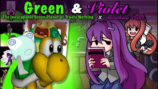 “Green and Violet” - TIGPOTN x Shrinking Violet (mashup)