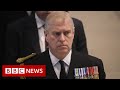 Why Prince Andrew's titles meant so much to him - BBC News
