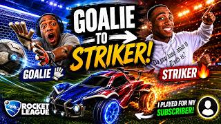 🧤 I Played GOALIE for My Subscriber... Then Became the STRIKER! ⚽🔥