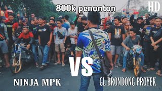 MPK ft adi ucil #09 VS BRONDONG PROYEK ft akbar ateng #53 | LAGA 500m