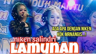NIKEN SALINDRI MENANGIS MENYANYIKAN LAGU LAMUNAN