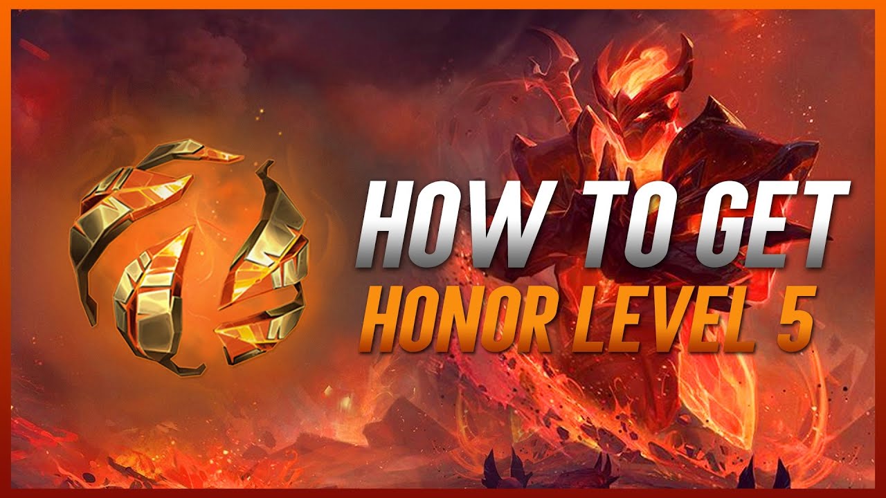 How to Get Honor Level 5 Fast in League of Legends Season 13 (INSANE