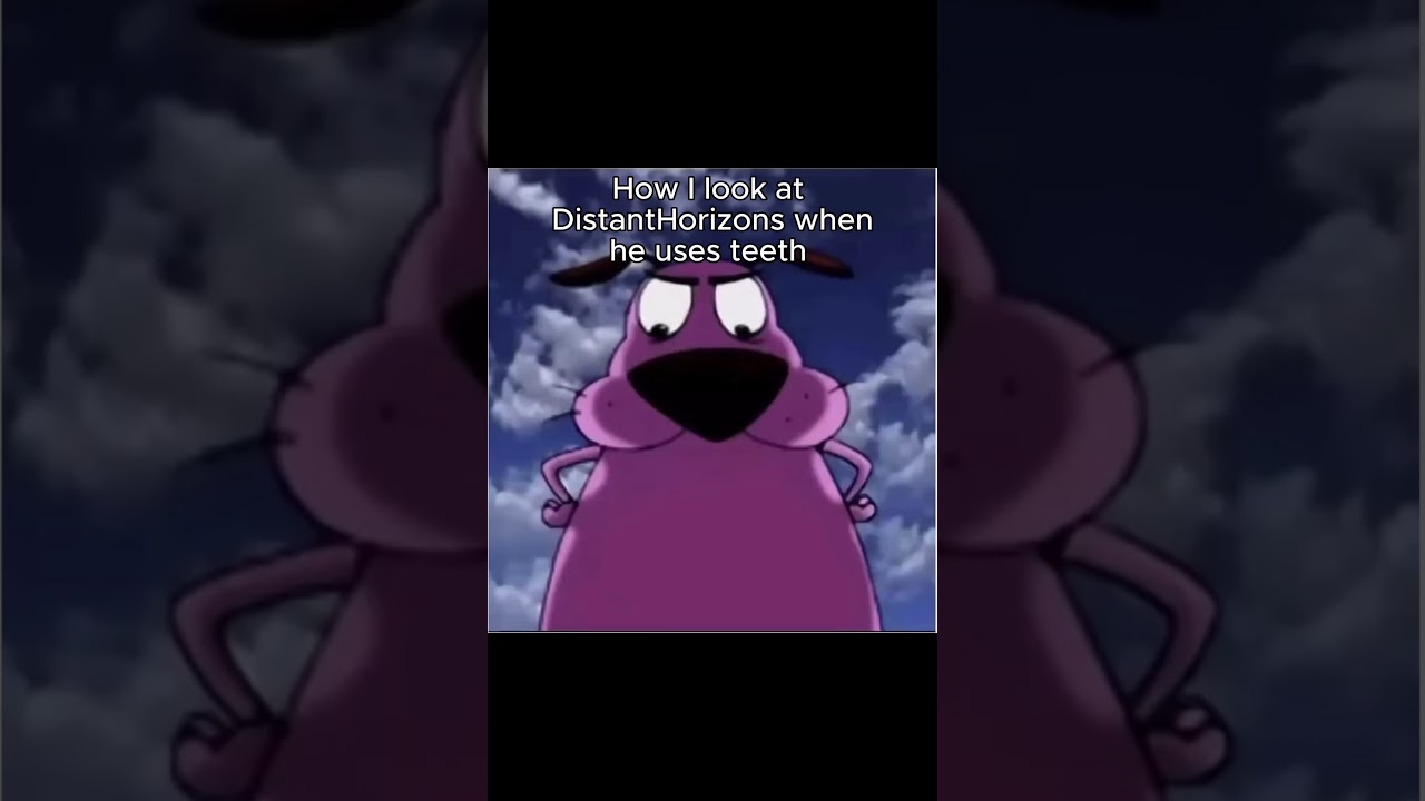 How I look at DistantHorizons when he uses teeth 