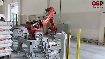 OSR-ROBOTİCS Palletizing Automation System (Palletleme Sistemleri) 50kg/25kg/15kg/10-5 kg