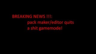 All The Packs Released (Quitting MC)