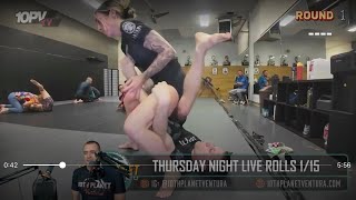 Bonus Round Brown Belt Nick Vs Purple Belt Tayla