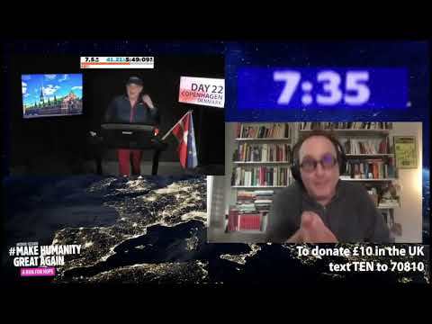 Eddie Izzard - Walking Around the World - A Run For Hope
