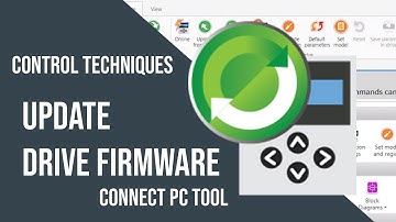 Update Drive Firmware | CONTROL TECHNIQUES | NIDEC