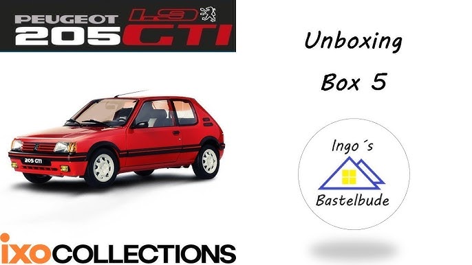 Peugeot 205GTi BOX 5 - IXO COLLECTIONS