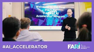 Highlights from the FARI AI Accelerator's First Cohort Final Pitch Event