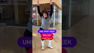 It’s 80’s Day at UMe Credit Union! 💾🎸🕶️⁠ Judy nailed the 80’s look and took home Best Dressed!