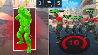 JA na WH vs 5 Graczy FACEIT LVL 10, którzy mają losowe bronie...