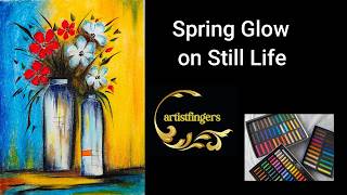 30.❣️Spring Glow on Still Life - #soft pastel #artistfingers #colors #flowers screenshot 4