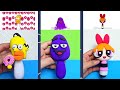 I made Sprunki OC Homer Simpson - Grimace Shake - Blossom (from The Powerpuff Girls)