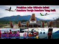 Presiden RI, Joko Widodo Resmikan Bandara Toraja ( Toraja airport )