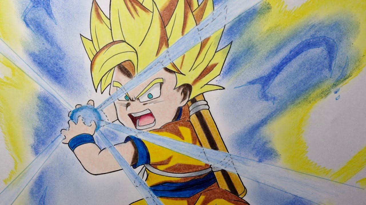 Como dibujar a Goku Daima / Dragon Ball Daima/Arte al Dibujo - YouTube