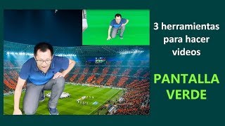 3 Herramientas Para Hacer Increíbles Videos De Pantalla Verde - Efecto Pantalla Verde Gratis