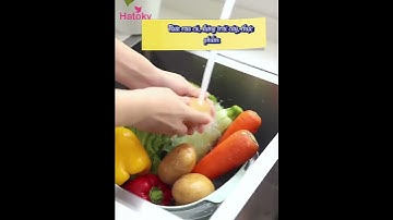 Giỏ rửa rau củ 2 lớp đa năng