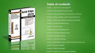 Solid Edge 2019 for Designers book by CADCIM Technologies