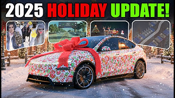 New 2025 Tesla Holiday Update is Here! /Grok AI with Nev & Many More New Features! #tesla