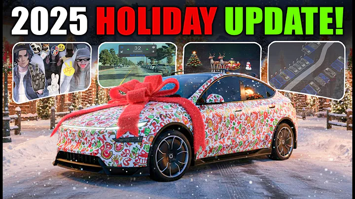 New 2025 Tesla Holiday Update is Here! /Grok AI with Nev & Many More New Features! #tesla