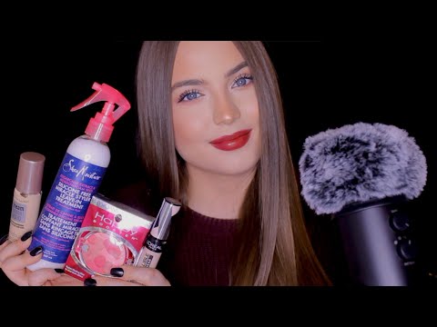 ASMR Drugstore Makeup Haul 💋 (Clicky Whisper Ramble)