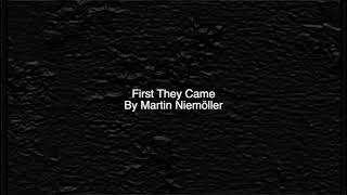 First They Came