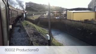 15/12/12-80002 + 25 059 depart keighley on the Santa specia