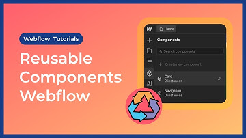 What are Components or Symbols in Webflow
