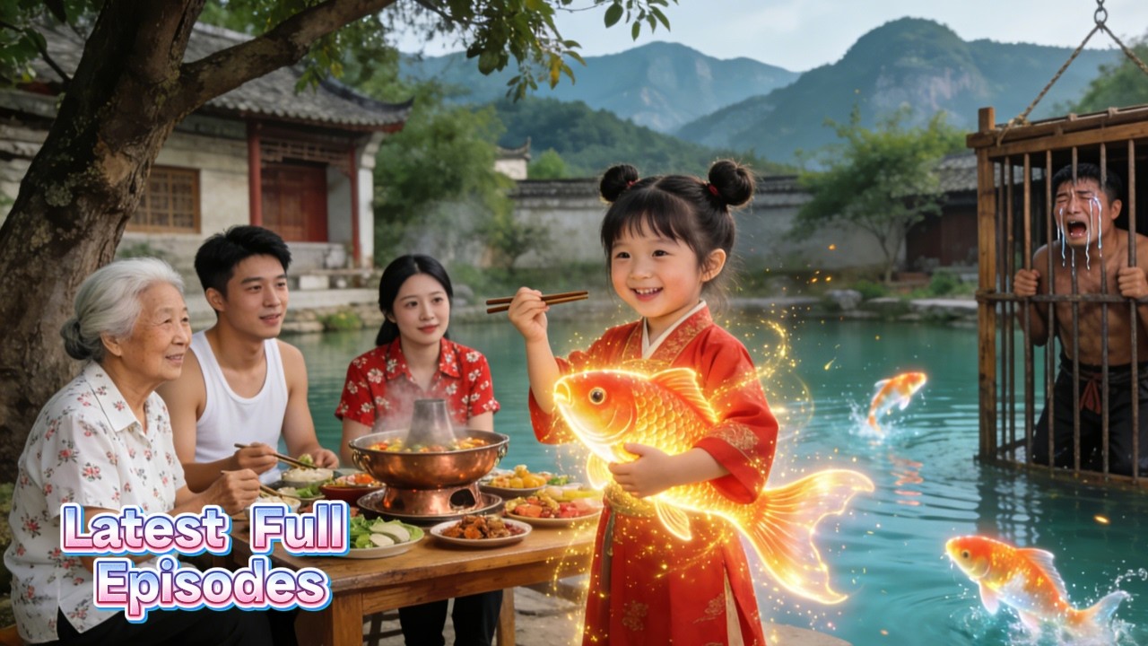 惡毒親娘罵我是賠錢貨把我丟進山裡餵狼，不料我是錦鯉轉世自帶好運！坡腳大嬸把我撿回家後全家暴富事事順 #萌娃#逆襲 #drama#短劇  #玄幻