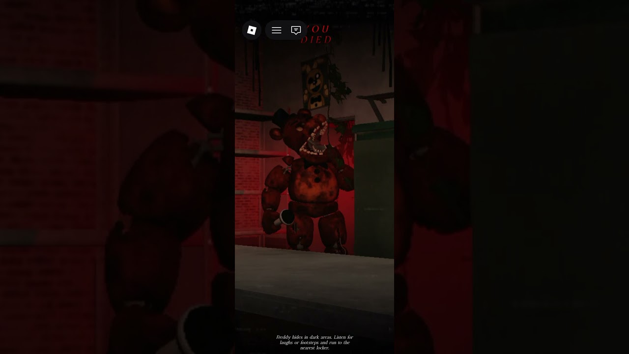 Jugando fnaf perdón si no se suena mi bos.